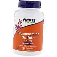 Глюкозамин сульфат Now Foods Glucosamine Sulfate 750 mg 120 veg caps