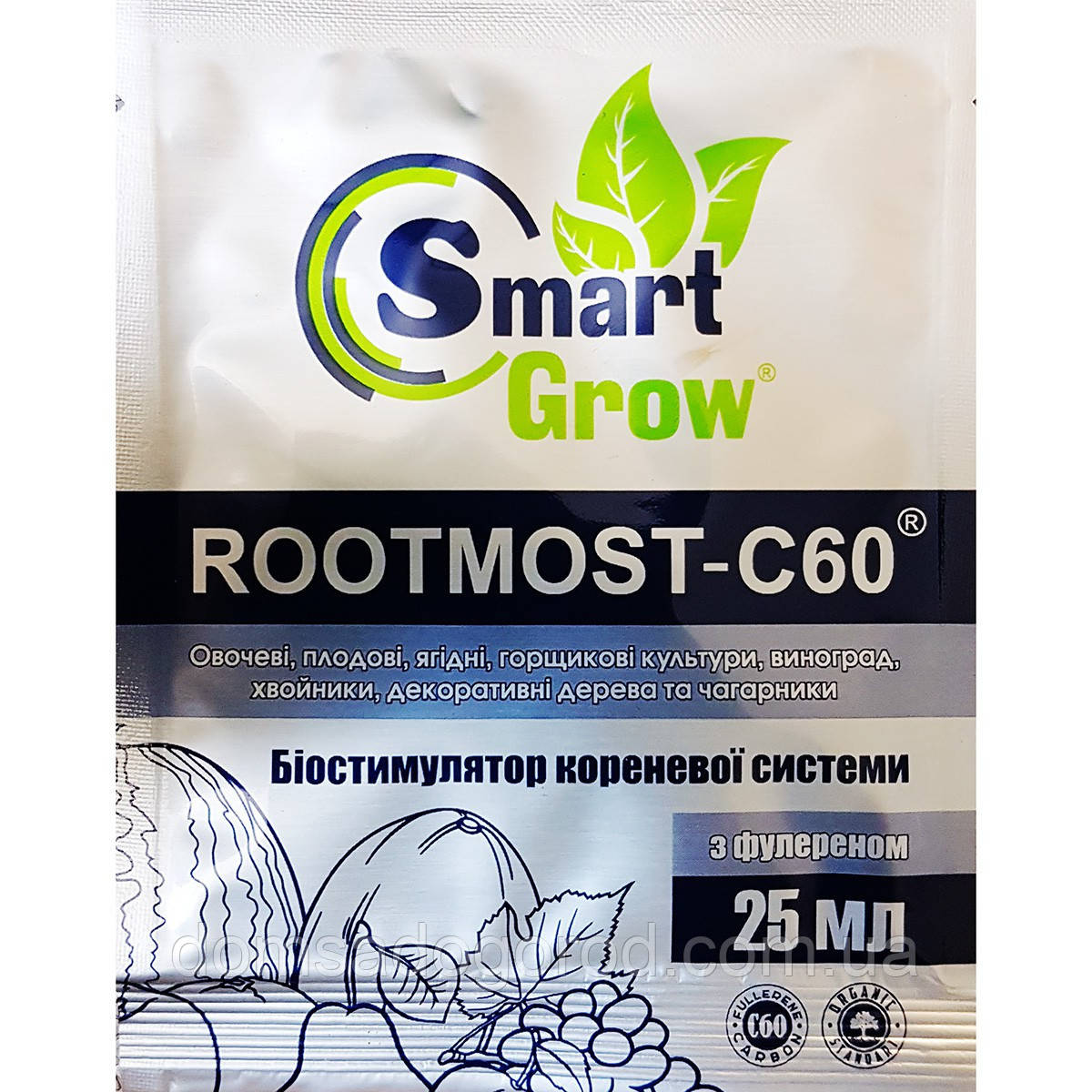Биостимулятор Smart Grow Rootmost-C60 25 мл. - фото 1 - id-p1497994437