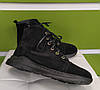 STTOPA деми зима. Розміри 40-45. Кросівки великих розмірів шкіряні. 199-4045 Чорні, фото 3