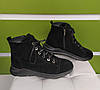 STTOPA деми зима. Розміри 40-45. Кросівки великих розмірів шкіряні. 199-4045 Чорні, фото 7