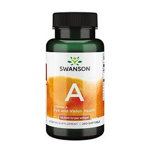 Вітамін А Swanson Vitamin A 10000 250 softgels