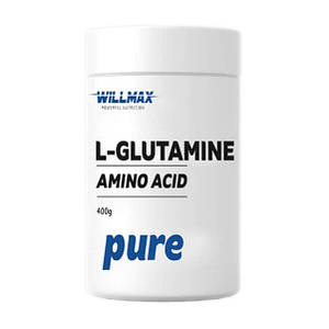 Глютамін Willmax L-Glutamine 400 g