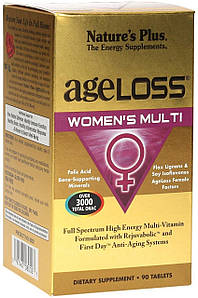Вітаміни для жінок 50+ Natures Plus Ageloss Women's Multi 90 tab