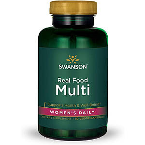 Вітаміни для жінок Swanson Real Food Multi Women's Daily 90 veg caps