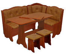 Кухонний куточок Diamond Мушля 1100x1400x810 мм Кухонні меблі Кутовий диванчик зі столом для кухні