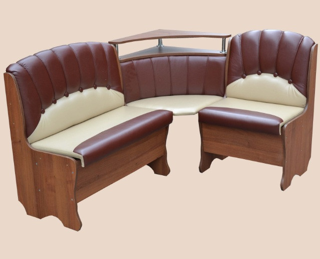 Кухонний куточок Diamond Гранд 1200x1500x880 мм Стильні кухонні меблі, фото 1