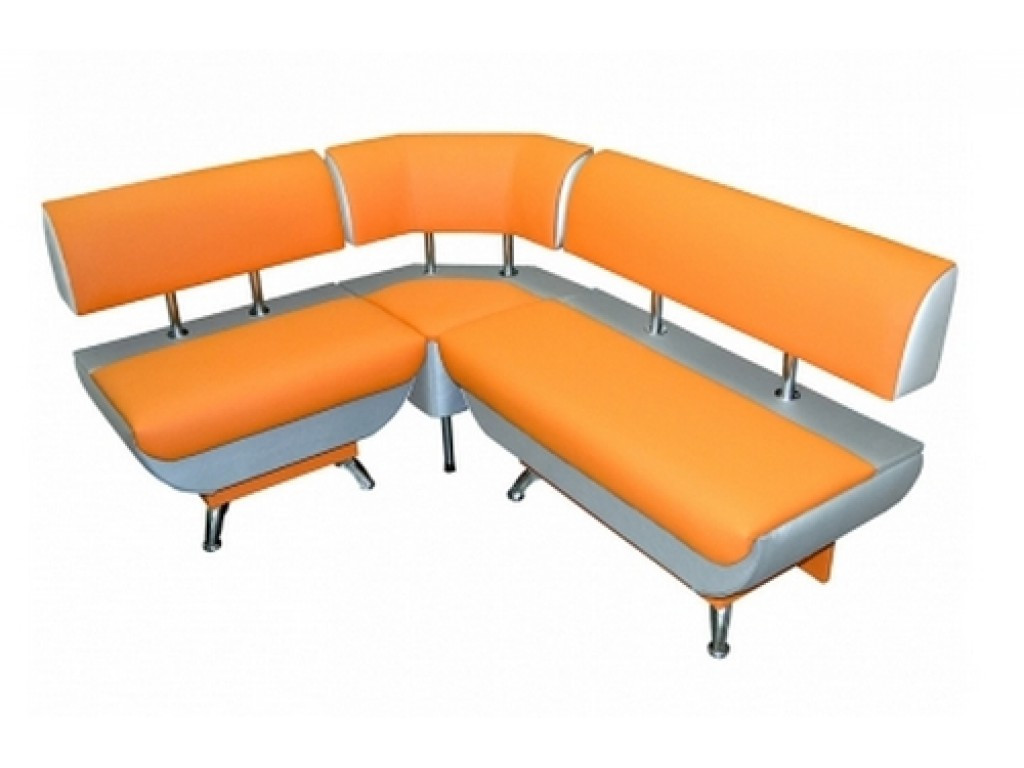 Кухонний куточок Diamond Люкс 1240x1540x830 мм Кутовий диван на кухню, фото 1