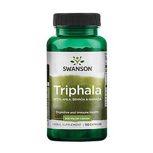 Трифала Swanson Triphala 500 mg 100 caps