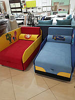 Диван дитячий з коробом для білизни 1.35 х 0.75 м Розкладний диван для дітей