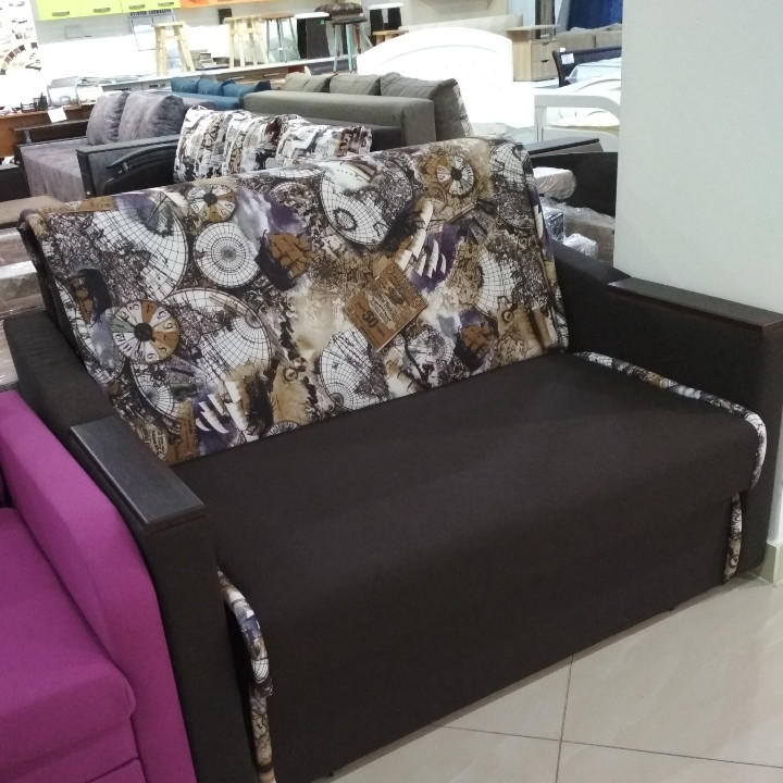 Диван-канапе Бриз 1.05 х 1.4 м Компактний диван для дому Розкладний диван для дитячої