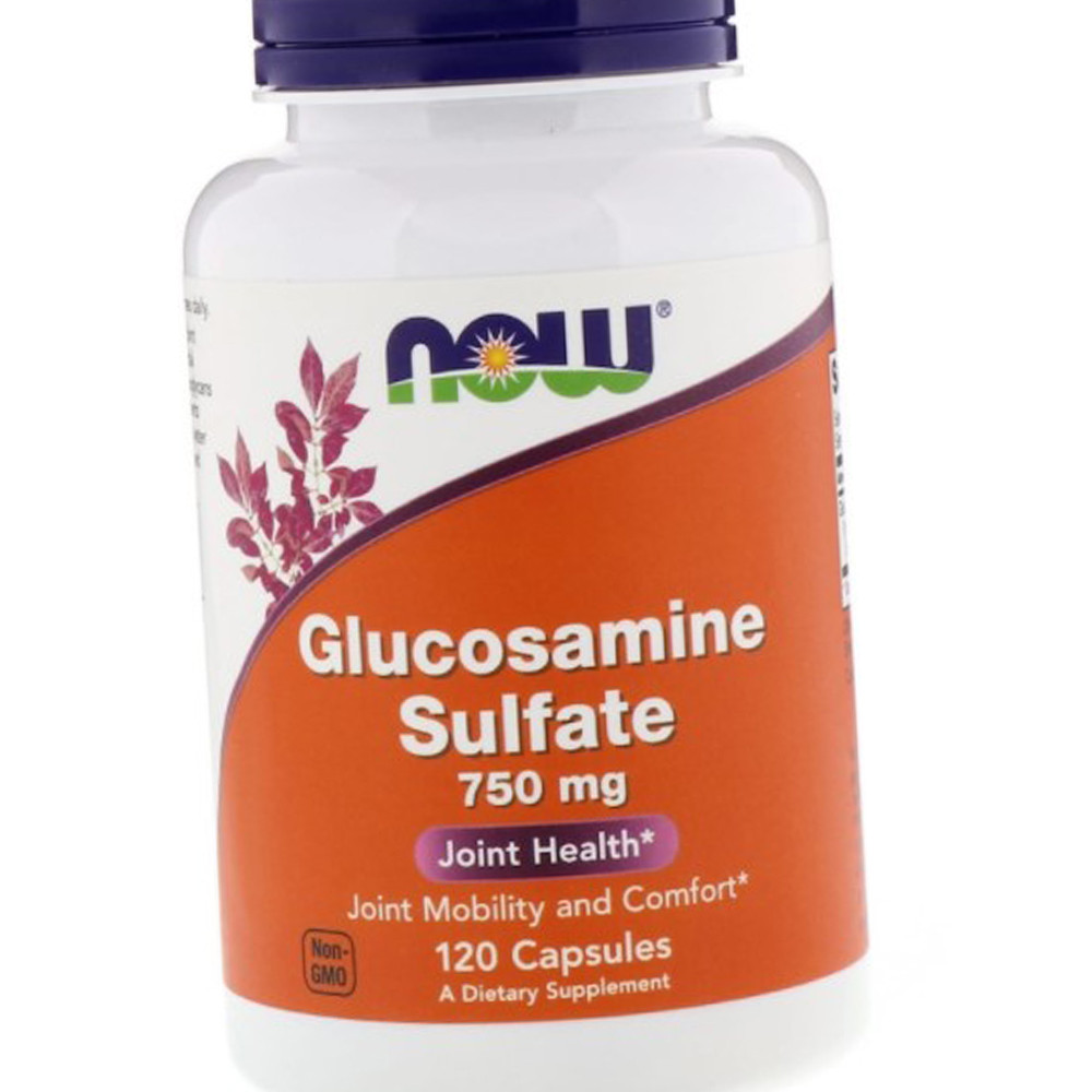 Глюкозамін Сульфат Now Glucosamine Sulfate 750 120 капсул