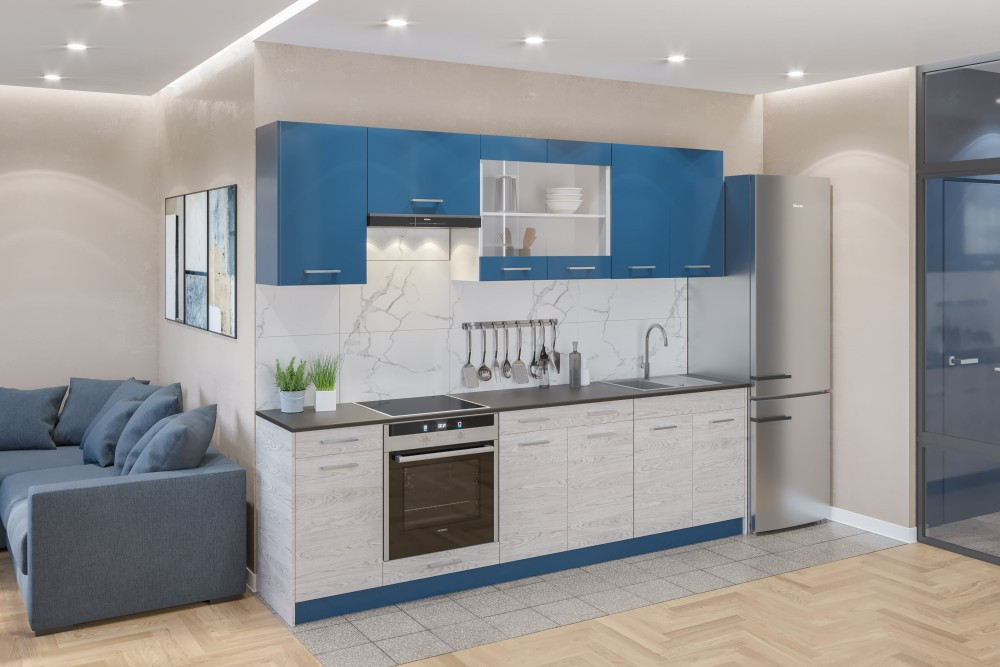 Кухня модульна Світ Меблів Марта Кухонні меблі Сучасна кухня для квартири