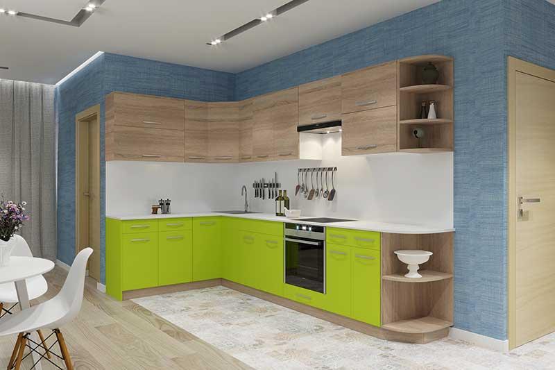 Кухня модульна Світ Меблів Аліна Кутова модульна кухня Кухонний гарнітур