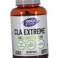 Конъюгированная линолевая кислота Now Foods CLA Extreme 90 гелевых капсул