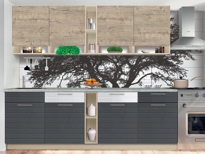 Кухня модульна Модерн Монро Пряма модульна кухня Кухонний гарнітур