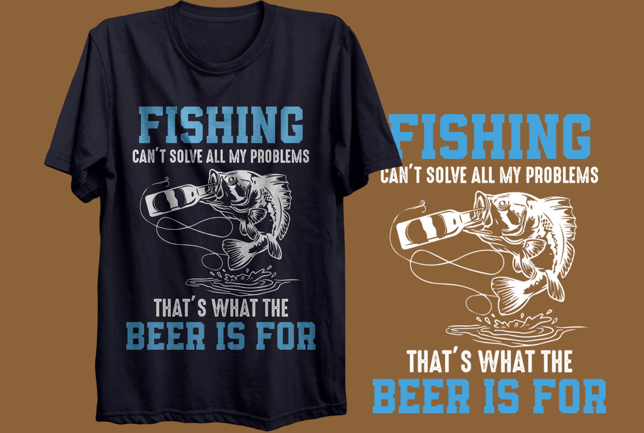 Футболка YOUstyle Fishing 0763 L Black, фото 1