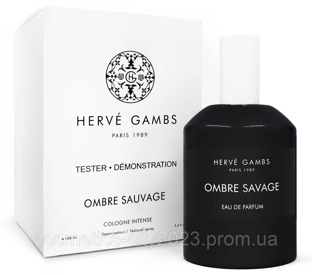 Тестер Herve Gambs Paris Ombre Sauvage, 100 мл