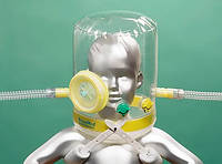 Шлем открывающийся для неинвазивной ИВЛ Intersurgical StarMed CaStar Педиатрический ИВЛ