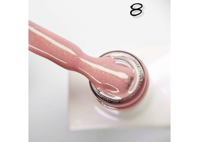 База каучукова камуфлювальна із шимером Master Professional Sparkle No8, 10 мл