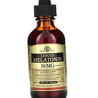 Мелатонін для сну Солгар Solgar Liquid Melatonin 10 mg 59 мл