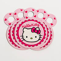 Медальки картонні "Кітті" (10 шт./пач.) -