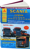 Книга Scania 94, 114, 124, 144, 164, 580 с 2003-2011 Мануал по ремонту, обслуживанию и эксплуатации