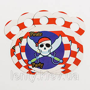 Медальки картонні "Пірати" (10 шт./пач.) -