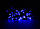 Новорічна світлодіодна гірлянда КОНУС 300LED 19.5м синій. Новорічні гірлянди святкове освітлення, фото 3