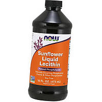 Лецитин соняшниковий рідкий Now Foods Sunflower Liquid Lecithin 473 мл