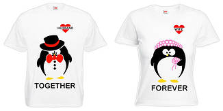 Парна футболка з пінгвінами