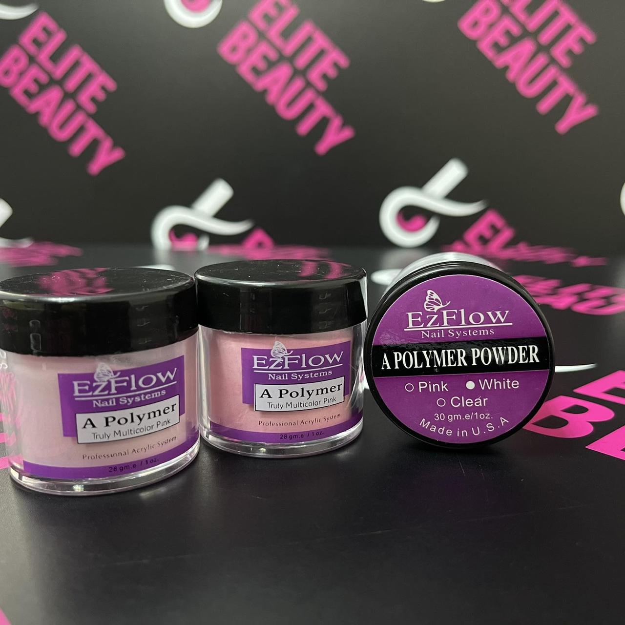 Акрилова пудра для нігтів EzFlow 28 гр (прозора)