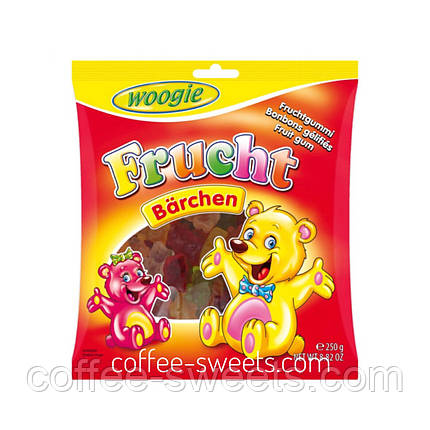 Желейні цукерки Ведмедики Frucht Woogie 250гр, фото 2