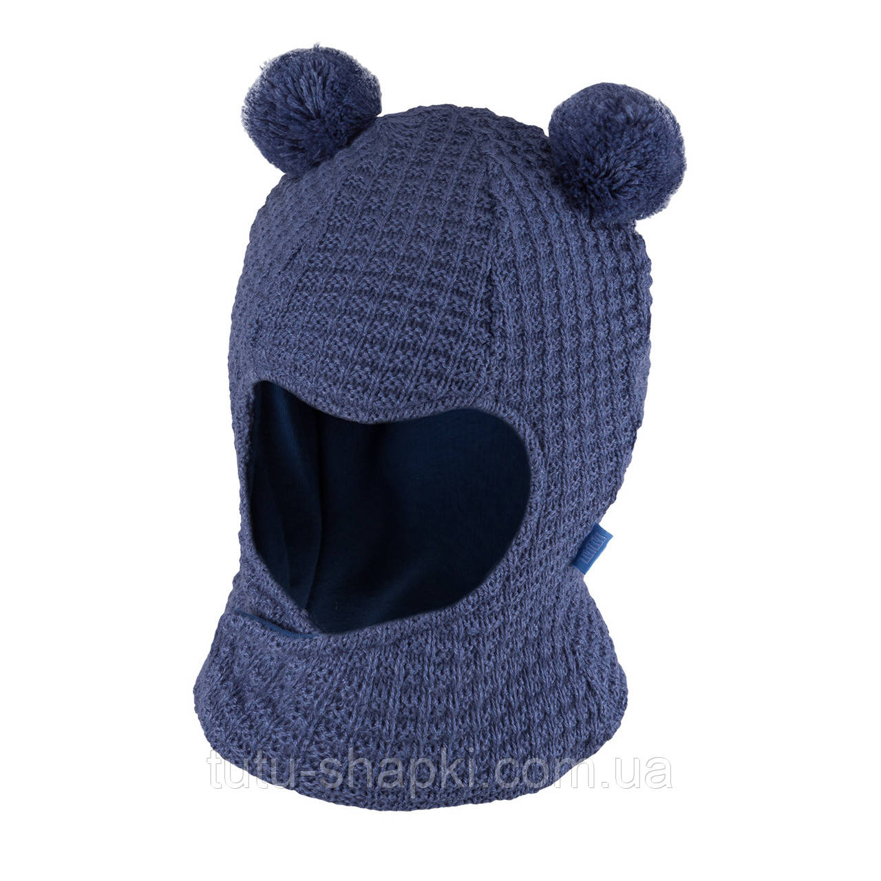 Зимовий шапка-шолом для хлопчика TuTu арт. 3-005226 (38-42,42-46)