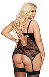 Корсет Softline 1897 Jessica, чорний XL, фото 3
