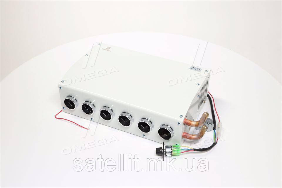 Обігрівач салону в зборі 24В Богдан, Еталон (6 сопел) ДК, DK-270754740-7093-24, фото 1