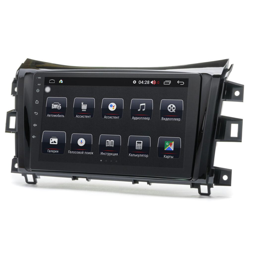 Штатна автомагнітола Prime-X 22-309/9M, 4+64, 4G для NISSAN NP300/Navara/Frontier 2014-2016