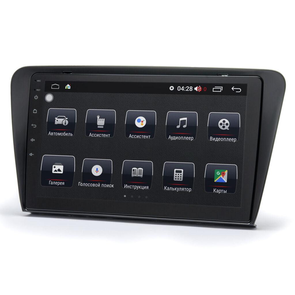 Штатна автомагнітола Prime-X 22-462/10B, 2+32, 4G для SKODA Octavia 2013+