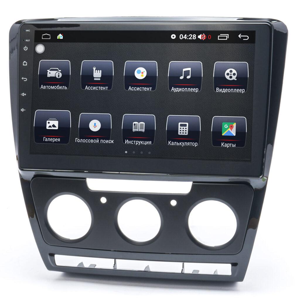 Штатна автомагнітола Prime-X 22-495/10B, 2+32, 4G для SKODA Yeti 2009-2017