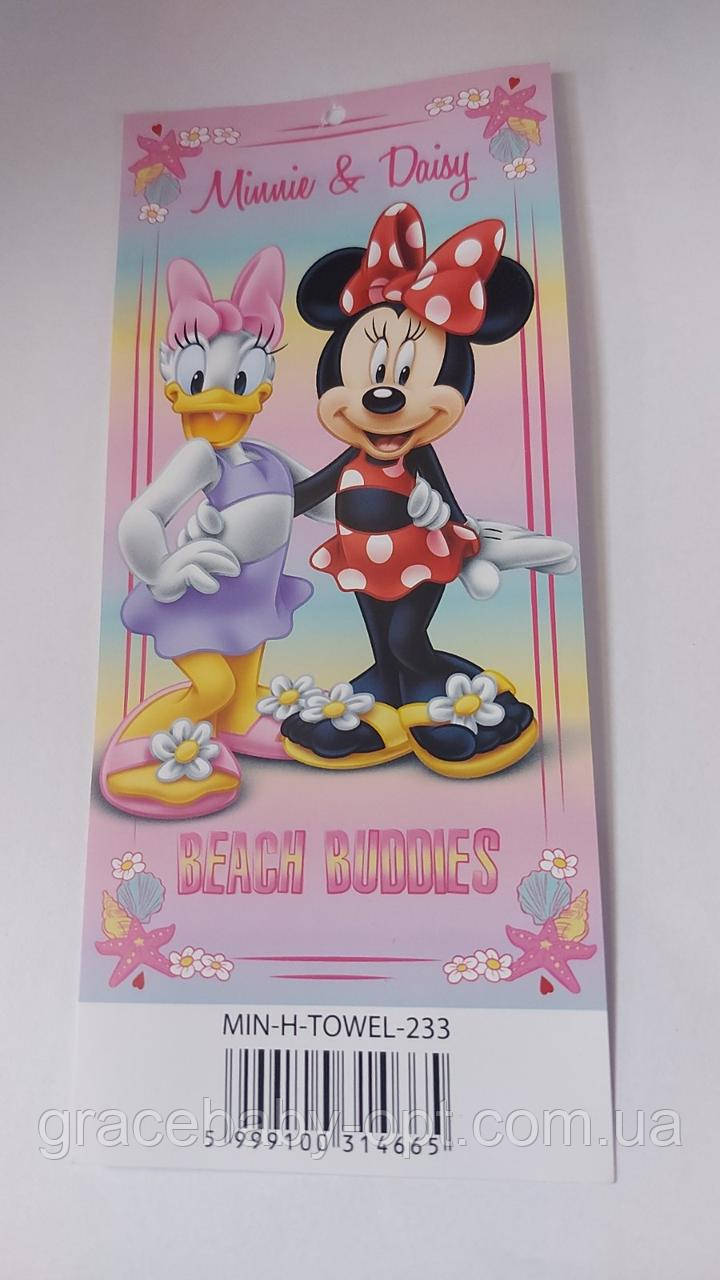 Рушник для дівчат оптом, Disney, 70*140 см, № MIN-H-TOWEL-233