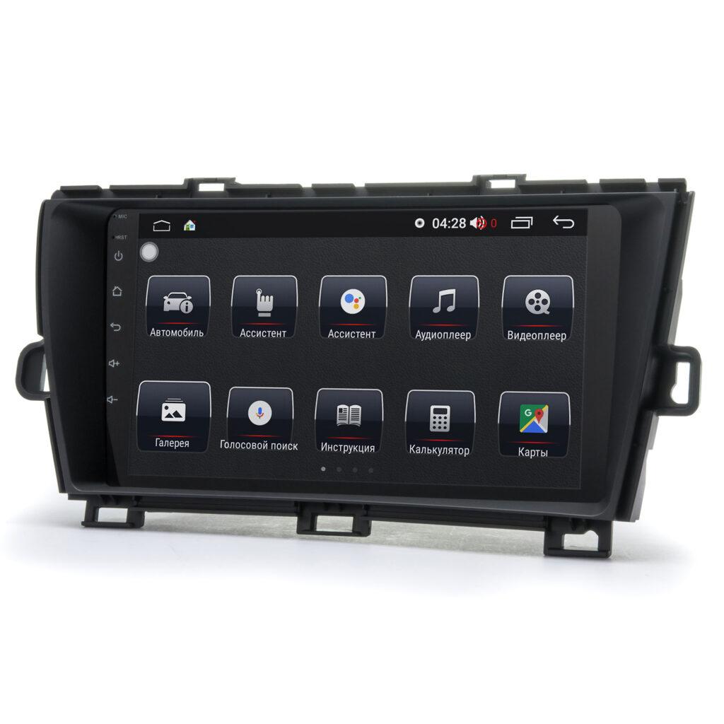 Штатна автомагнітола Prime-X 22-111/9M, 4+64, 4G для TOYOTA Prius (ZVW30/35) 2009-2016