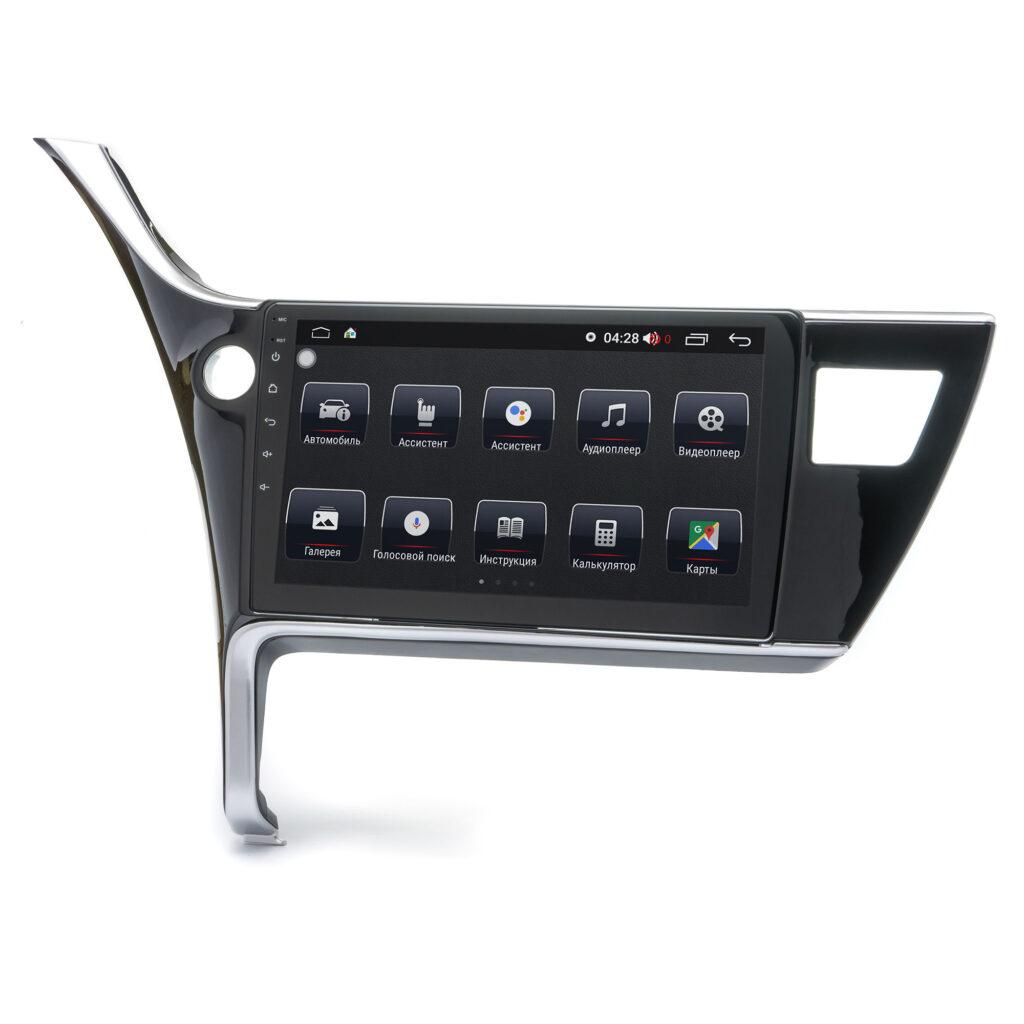 Штатна автомагнітола Prime-X 22-027/10M, 4+64, 4G для TOYOTA Corolla (E170) 2017+