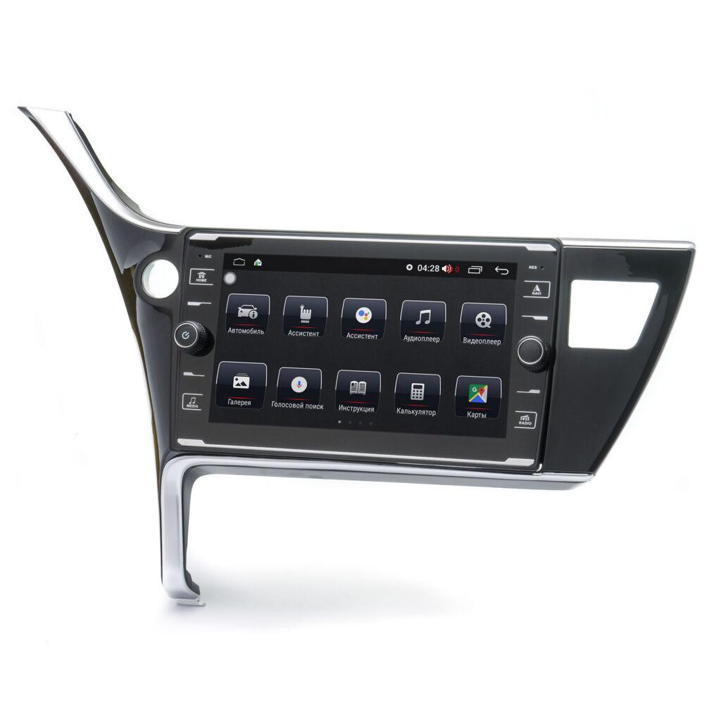 Штатна автомагнітола Prime-X 22-027/9K, 4+64, 4G для TOYOTA Corolla (E170) 2017+