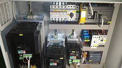 Шафа керування машиною для лущення зерна і бобових