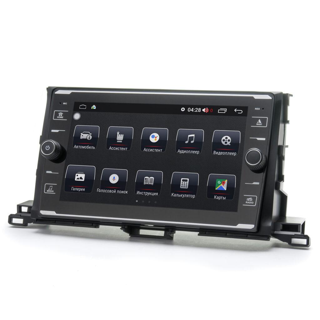 Штатна автомагнітола Prime-X 22-513/9K, 4+64, 4G для TOYOTA Highlander 2013+