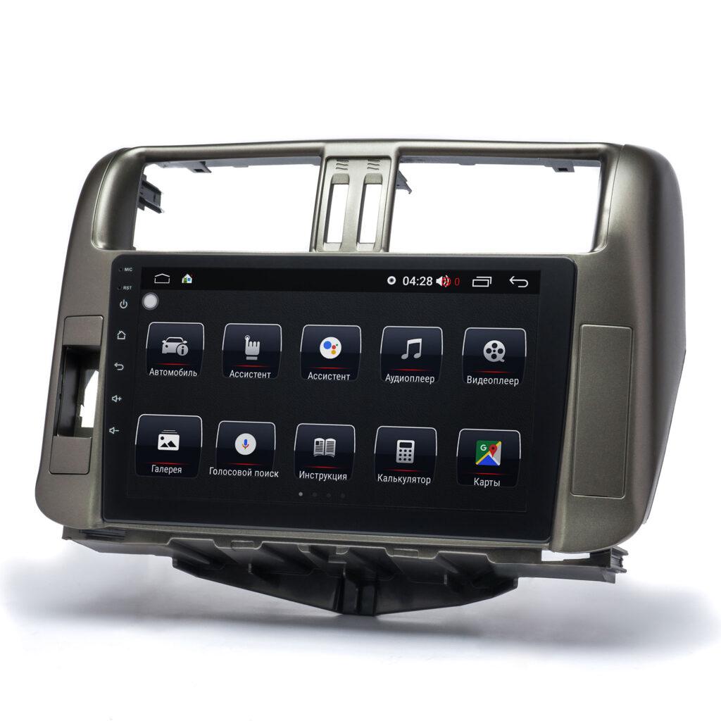 Штатна автомагнітола Prime-X 22-024/9M, 4+64, 4G для TOYOTA Land Cruiser Prado (150) 2009-2013