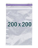 Пакеты с замком Zip-Lock 200 x 200 мм (2 000 шт.)