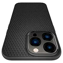 Чохол Spigen для iPhone 13 Pro - Liquid Air, Matte Black, фото 3