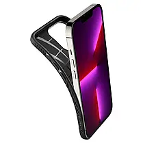 Чохол Spigen для iPhone 13 Pro - Liquid Air, Matte Black, фото 4