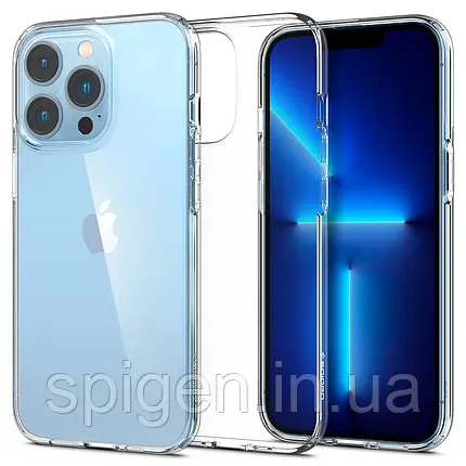 Чохол Spigen для iPhone 13 Pro - Liquid Crystal, Crystal Clear, фото 1