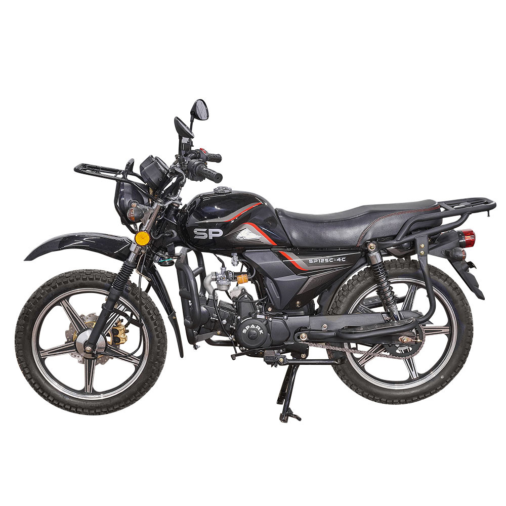 Мотоцикл 125 кубів SP125C-4C, ЧОРНИЙ АЛЬФА, з безкоштовною доставкою, фото 1
